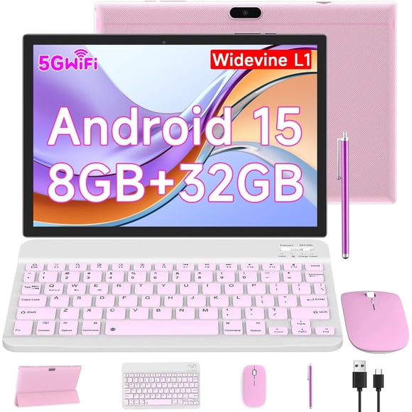 Tablet CUPEISI YQ10S Pro 10.1 8GB 32GB Android 15 Teclado