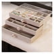 thumbnail image 4 of Joyero Organizador Acrílico 3 Niveles Caja De Joyas Terciopelo, 4 of 5
