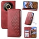 thumbnail image 4 of Funda Flip FOXDOCK para Realme 11 Pro , Estilo Billetera con Diseño Rombo, Correa de Mano y Soporte, Uso Diario, 4 of 6