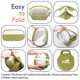thumbnail image 2 of Carpa Playpen Pawaboo, impermeable, para animales pequeños, color verde, 2 of 8