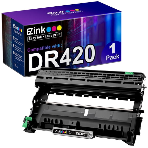 Tinta E-Z de repuesto para unidad de tambor compatible con Brother DR420