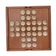 thumbnail image 4 of Juego de ajedrez de madera portátil para viajes, interesante juego de mesa para aliviar el estrés para personas mayores., 4 of 8