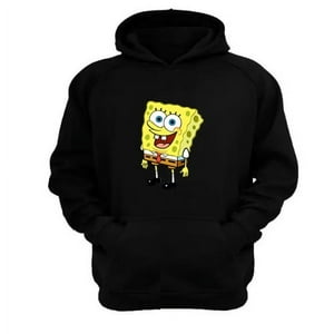 Genérico - Polerón Canguro Esponja Amarillo Negro Talla L Unisex