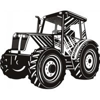 Rienda Libre Graphics - Decomural Tractor Farm Vehicle Ws-17866