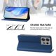thumbnail image 3 of Funda Billetera con Soporte para Motorola Edge 50 Pro 5G Bloqueo RFID Plegable Azul, 3 of 6