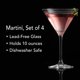 thumbnail image 2 of Vasos Martini Mikasa Cheers (295 ml, 4 unidades), 2 of 7