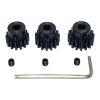 Bothyi - 3/Juego De Engranajes De Motor De Piñón De Metal Endurecido Para Piezas De Coche Modelo A Escala 1:10 14T 15T 16T
