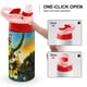 thumbnail image 4 of EpicBotella de Agua con Tapa Pop Top de Un Toque, Acero Inoxidable, a Prueba de Fugas, para Deportes, Botella Infantil rosa 12 oz, 4 of 6