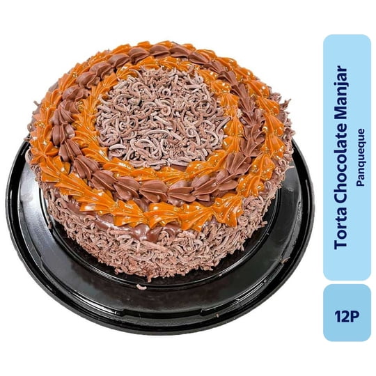 Torta Panqueque Chocolate Manjar 12p 1 Un Fontarella