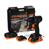 Kit Atornillador De Impacto Inalámbrico 1/4"" Lusqtoff