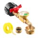 thumbnail image 4 of Adaptador De Codo De Repuesto De Gas De Metal Con Indicador Para Calentador De Mochilero De Camping, 4 of 5