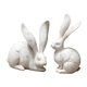 thumbnail image 5 of 2 Figuras De Conejo Decorativas Para Exterior, Interior, Patio, Alféizar De Ventana, Estilo A, 5 of 5