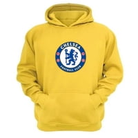 Genérico - Polerón Canguro Chelsea Amarillo Talla Xs Unisex
