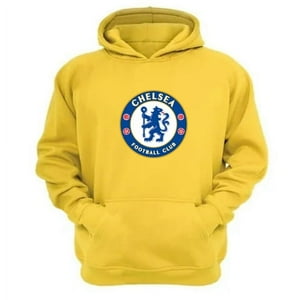 Genérico - Poleron Canguro Chelsea Amarillo Talla L Unisex