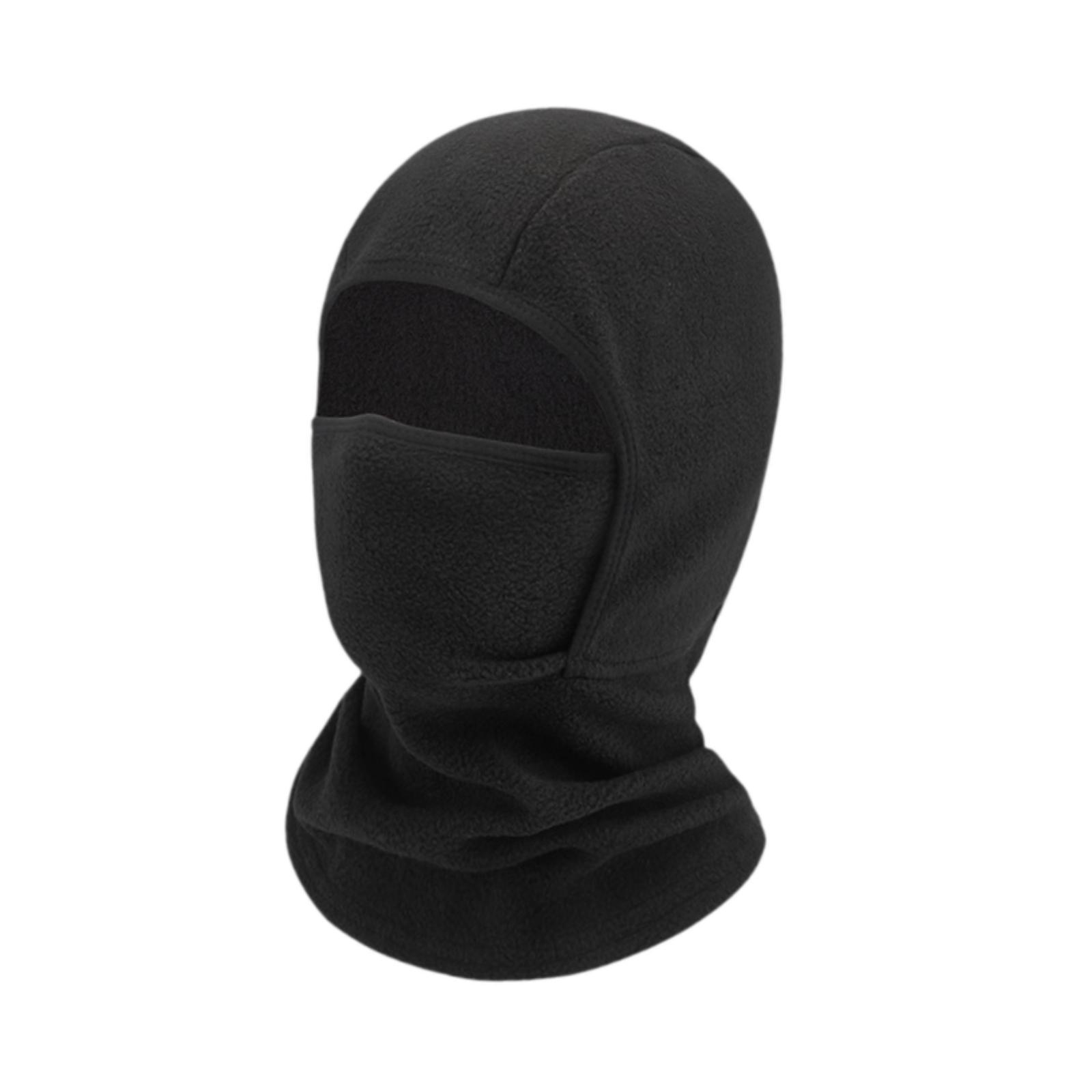 Magideal - Caperuto De Balaclava Para Niños Masca De Esquí Cómoda Cubierta De La Cara De Cuello Caliente Más Caliente Para La Cara De La Cara Del Cuello De Invie Negro