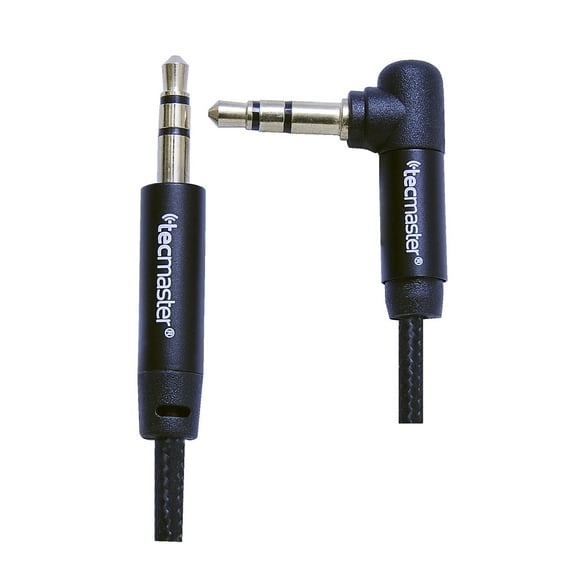 Cable Auxiliar 3 Metros en 90° Negro