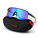 thumbnail image 3 of POLASUP GAFAS LENTES DE SOL Gafas de sol deportivas NY Sunglasses con lentes espejados azul y morado, protección UV 400. Diseño moderno y ligero, ideales para ciclismo y actividades al aire libre, 3 of 5