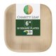 thumbnail image 1 of Platos desechables de hoja de palma Charity Leaf de 6 pulgadas (50 unidades), 1 of 7