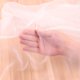 thumbnail image 3 of Xiao Hua Tela de Gasa Transparente Gris Claro -1 Pieza, 39.37 X 59.06 inch Tela de Gasa Transparente Es Sedosa y Elegante, Adecuada para Decoración de Bodas y Actividades, 3 of 3