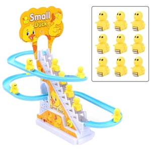 Magideal - Juguete De Escaleras De Escalada De Pequeño Con Luz Musical, Juguetes De Para , Juguete De Escaleras De Escalada De Eléctrico Para - 9 S 9 Patos