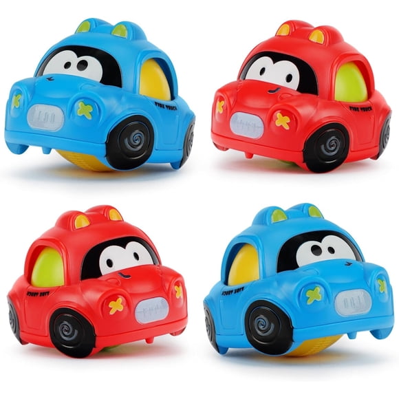Auto Juguete Inercial IOMDRWU ABS Seguro 13cm Niños