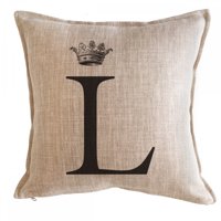 Tuyo Print - Cojín Letra Corona L 45X45