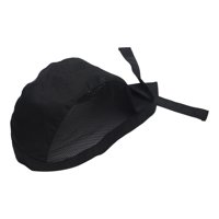 Ioensy - Chef Hat Waiter Grill Unisex Bbq Bakery Uniform Gorras Sombrero Negro