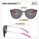 thumbnail image 5 of Gafas de sol Oakley SIELO OO9288 redondas Prizm Grey, 5 of 7