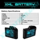 thumbnail image 4 of Batería XML Battery HG-XML7422 7,4 V 2200 mAh, paquete de 2, 4 of 6