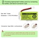 thumbnail image 5 of Batería iMAH BT183342/BT283342, 2,4 V, 400 mAh, Ni-MH, paquete de 4, 5 of 7