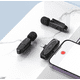 thumbnail image 5 of Micrófono inalámbrico Lavalier Dual  Lightning to USB-C Hoco L15, 5 of 6