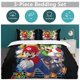 thumbnail image 5 of Super Mario 3-Piece Comforter Set for Bedroom Super Mario Bedding Set for Kids Adults Soft Microfiber Duvet Cover Set with Zipper Closure, 5 of 5