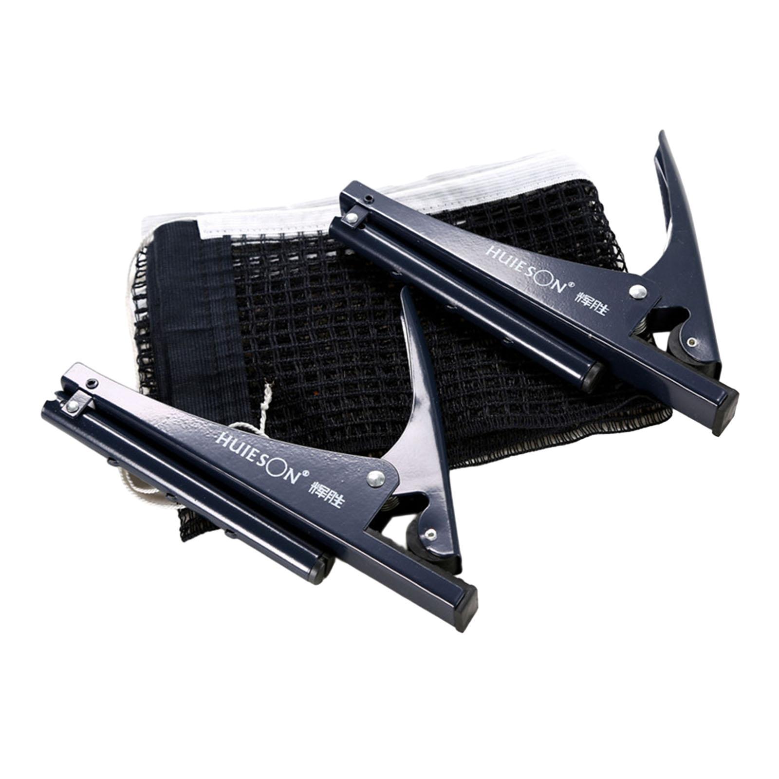 Ioensy - Juego De Postes De Red Para Tenis De Mesa, Juego De Red Y Postes Para Tenis De Mesa Para Interiores Y Exteriores