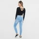 thumbnail image 2 of Jeans Mujer Skinny Destroyed Azul Claro Corona, 2 of 5