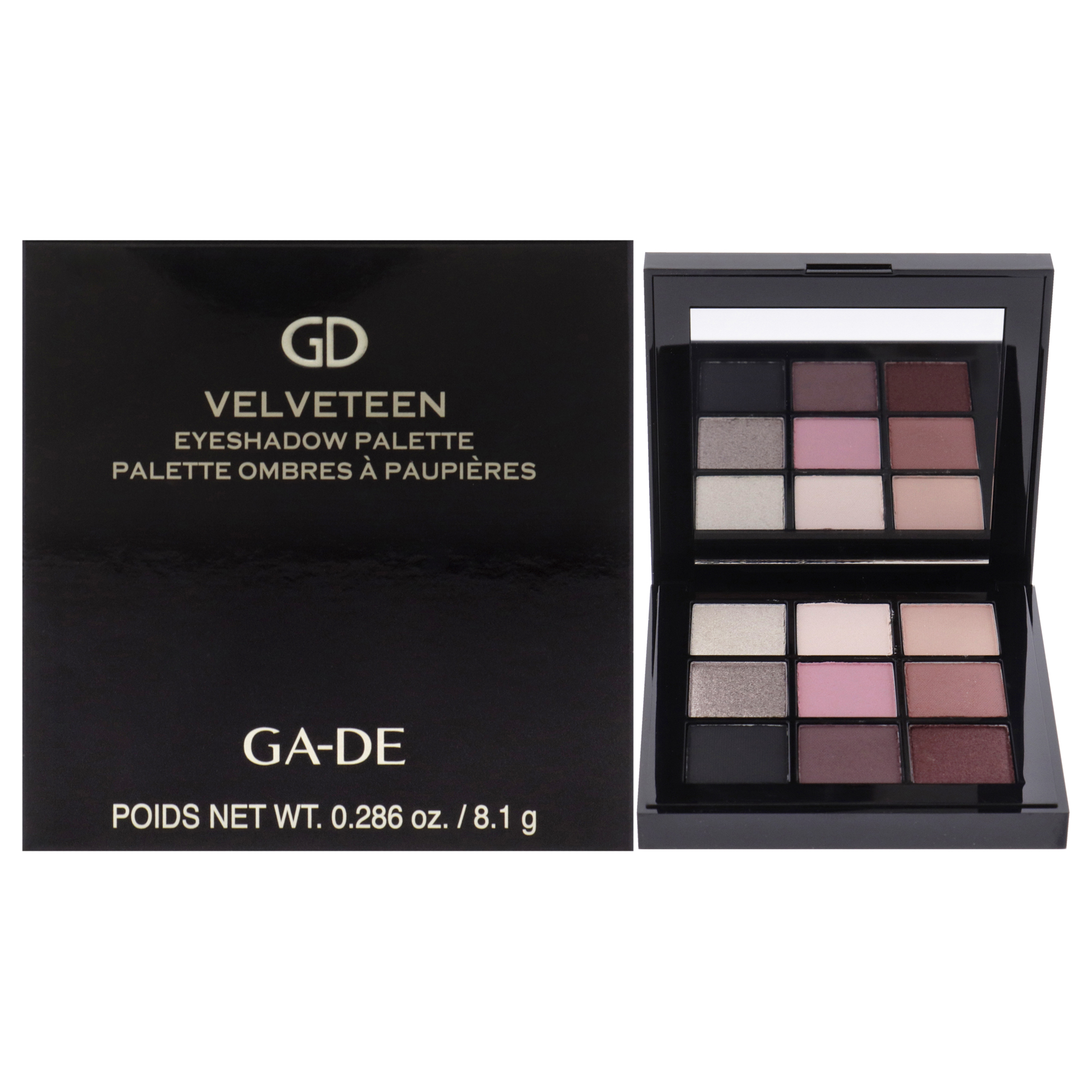Paleta De Sombras De Ojos Ga-De Velveteen 0.8G Mujer