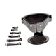 thumbnail image 3 of Portavasos Universal para coche con decoración de diamantes de imitación, soporte para teléfono, abrazadera de montaje de botella de salida de aire Blanco, 3 of 4