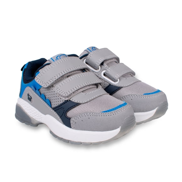Zapatilla Bebé Niño con Luces Gris