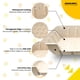 thumbnail image 3 of Cajas de arena desechables Animaru Jumbo Low Entry, paquete de 4, 3 of 7