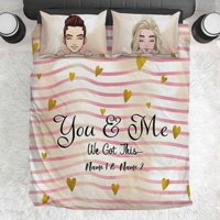 Milsleep - You And Me We Got This - Juego De Cama Personalizado Para Parejas