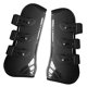 thumbnail image 2 of Horse Pu Shell Neopreno Forrado Delantero / Trasero Pierna Botas Establece Frente Negro L, 2 of 5