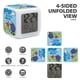 thumbnail image 3 of Reloj Despertador Digital Peep Y El Gran Mundo Multicolor Unisex, 3 of 6