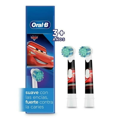Cabezal Cepillo De Dientes Eléctrico Disney Cars 1 Un Oral-B