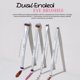 thumbnail image 5 of Set de brochas de maquillaje Jessup 7 de doble punta con estuche T520, 5 of 8
