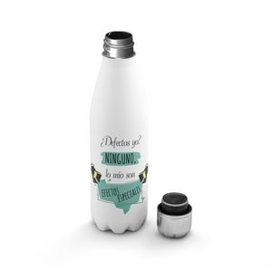 Creango - Botella Agua Termica Defecto Yo De Acero Inoxidable