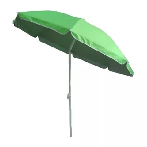 Genérico - Sombrilla Reclinable 2.20 Mts Diametro Playa Camping Diseño Unicolor