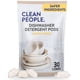 thumbnail image 1 of Cápsulas para lavavajillas The Clean People Cuts Grease Lemon, paquete de 30, 1 of 6