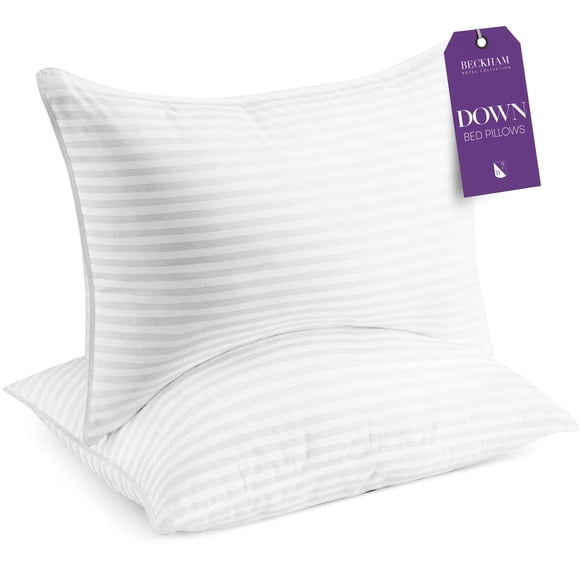 Pillow Beckham Hotel Collection Down Queen/Standard, paquete de 2
