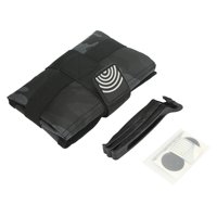 Magideal - De Alforjas Ligeras, Kits De Herramientas De Reparación De Bicicletas, Kit De Herramientas De Reparación De Neumáticos Plegables, Bolsa De Cojín Negro