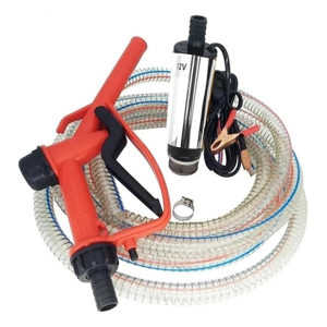 Master Prox - Kit Bomba Trasvasije Diesel Parafina 12V Manguera Pistola