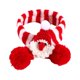 thumbnail image 2 of Bufanda Navide?a Para Mascotas, Calentador De Cuello De Invierno Para Accesorios Fotográficos, Reuniones Familiares, Papá Noel Rojo, 2 of 5